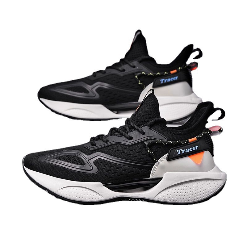 New men's casual shoes low-top breathable single shoes men's sneakers fashion men's shoes grey