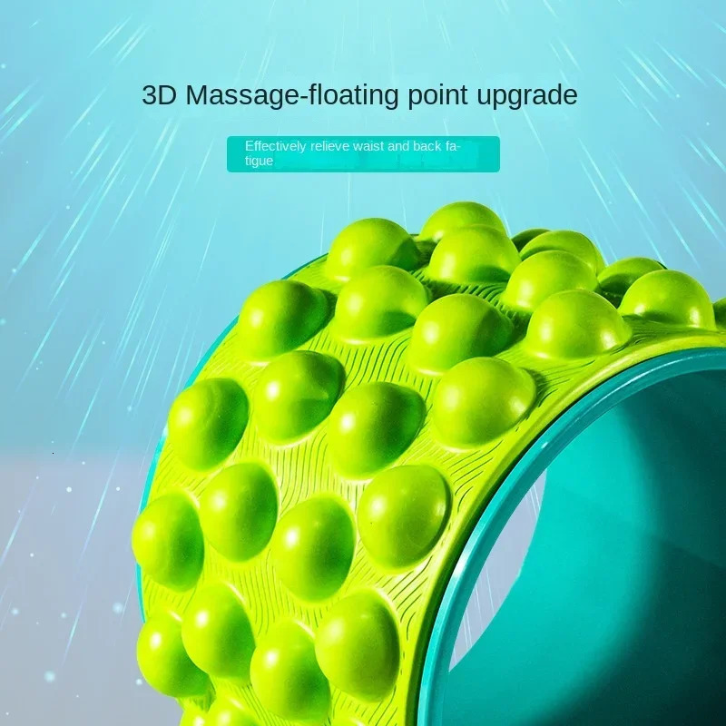 The Ultimate Back Roller Yoga Wheel For Back Pain Deep Tissue Massager Myofascial Release Massage Exercise and Mobility circle 240621