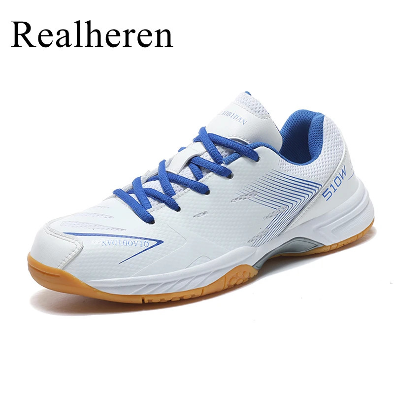 Men Women Anti-slip Badminton Table Tennis Shoes Volleyball Sneakers atillas Tenis Big Size 47 48 49 240620