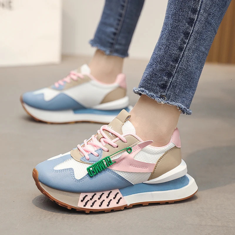 Sneakers Golfer Golfing Fashion Women Training Colorful Trendy Adult Lady Athletic Daily Practice Golf Shoes