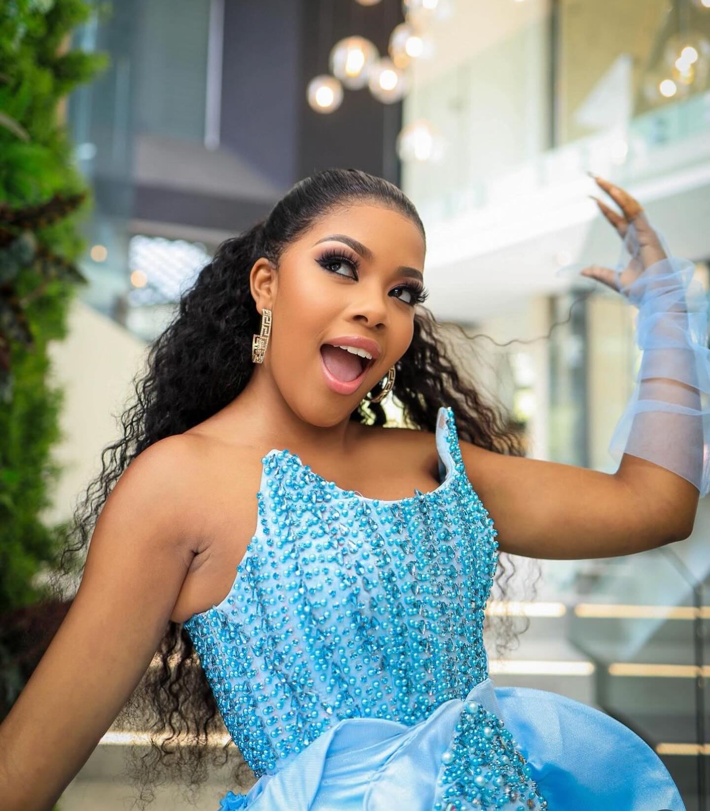 2024 Sky Blue Homecoming Dresses Prom Evening Sheath Beaded Crystals Satin Short Mini Party Graduation Cocktail Birthday Holiday Club Gowns Dress ZJ11