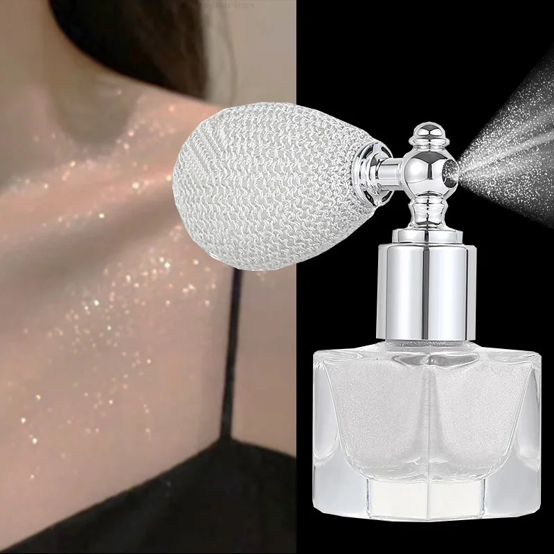 Face Body Diamond Highlight Gold Silver Glitter Highlighter Powder Shimmer Contour Blush Powder Eye Hair Makeup Cosmetics 240620