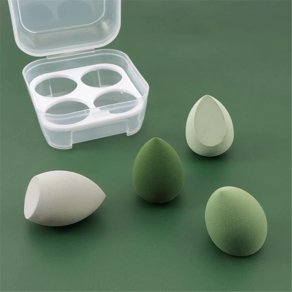 3/4pcs Makeup Sponge Blender Beauty Egg Cosmetic Puff Foundation Sponges Powder Puffs Women Make Up Accessories Beauty Tools 240625