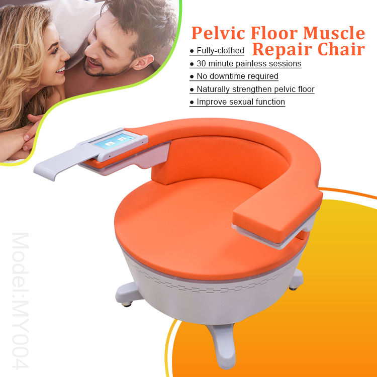 Non-invasive Muscle Trainer Electromagnetic Stimulation Comfortably Pelvic Floor Muscle Rehabilitation Pelvic Floor Ems Chair