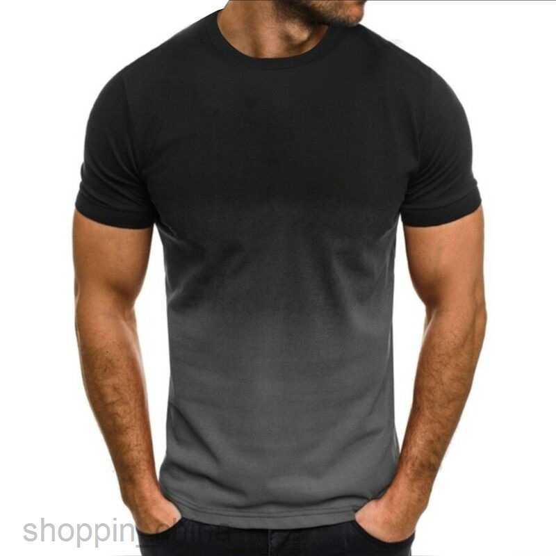 Men's T Shirts Men's Summer Sports Fitness Leisure Round Neck Short Sleeve T-shirt Top tees tops