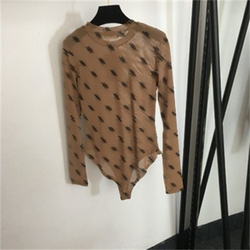 Luxury Designer Swimsuit Fashion Bathing Suit Casual Style Summer Beach New Flocking Logo Long Sleeve Mesh Bodysuit Sexy Bikini Plus Size Swimwear