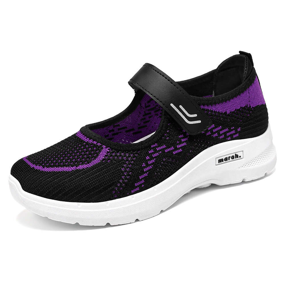 Ddmyoutdoor Shoes Women New Summer Styles For Middle Aged And Elderly Mothers Soft Soled Lightweight Walking Shoes Casual Breathable Single Shoes