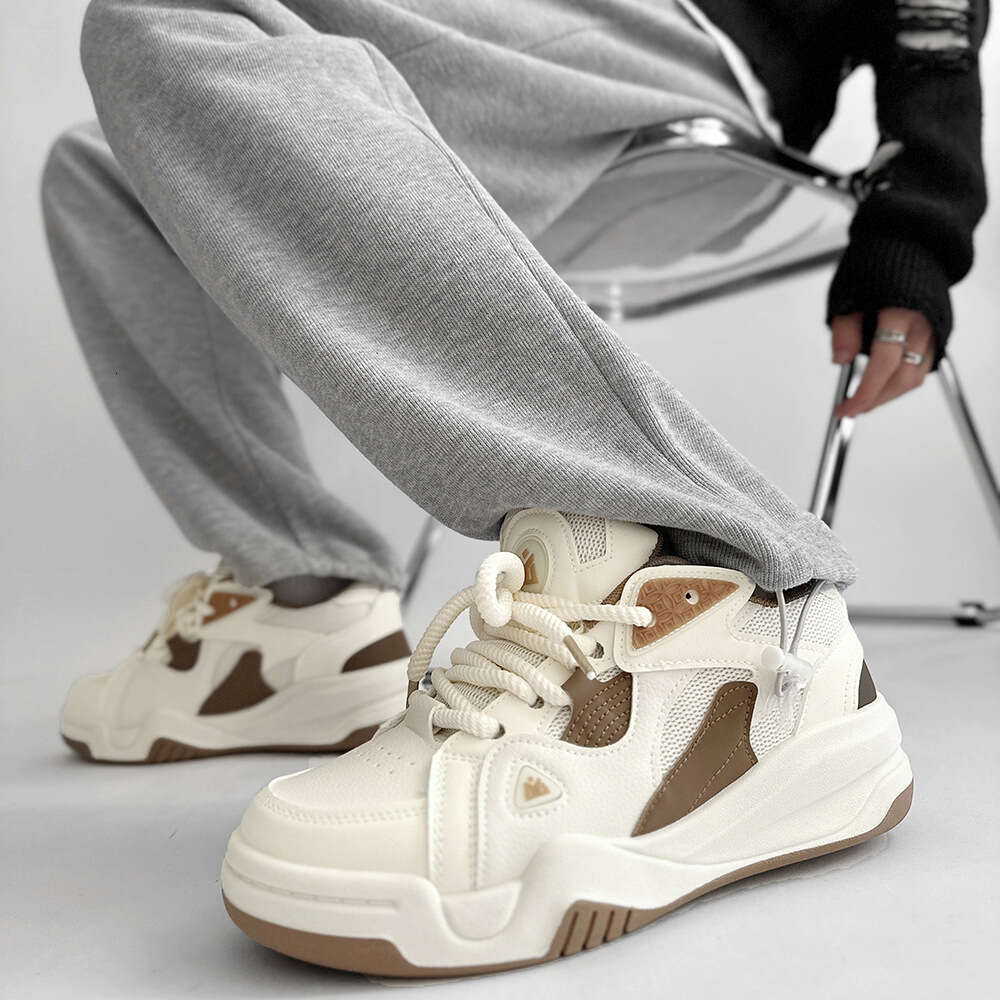 Ddmysports China Chic Ins Bread Thick Soled Breathable Casual Versatile Sneakers Men S Dad Fashion Shoes OUTDOOR