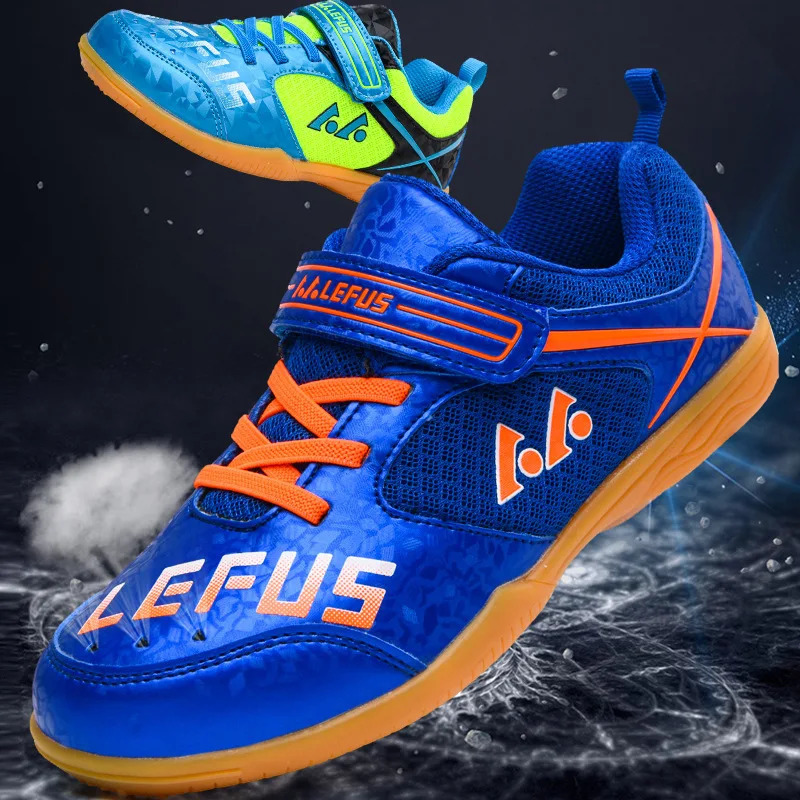 TaoBo Kid Size 31-37 Table Tennis Breathable Wear-resistant Childrens Sport Sneakers Training Comfortable Badminton Shoes 240620
