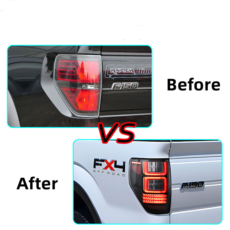 LED Taillight for Ford F-150 Raptor 2008-2013 LED Rear Tail Light Brake Warning Lamp Auto Part Taillight Assembly