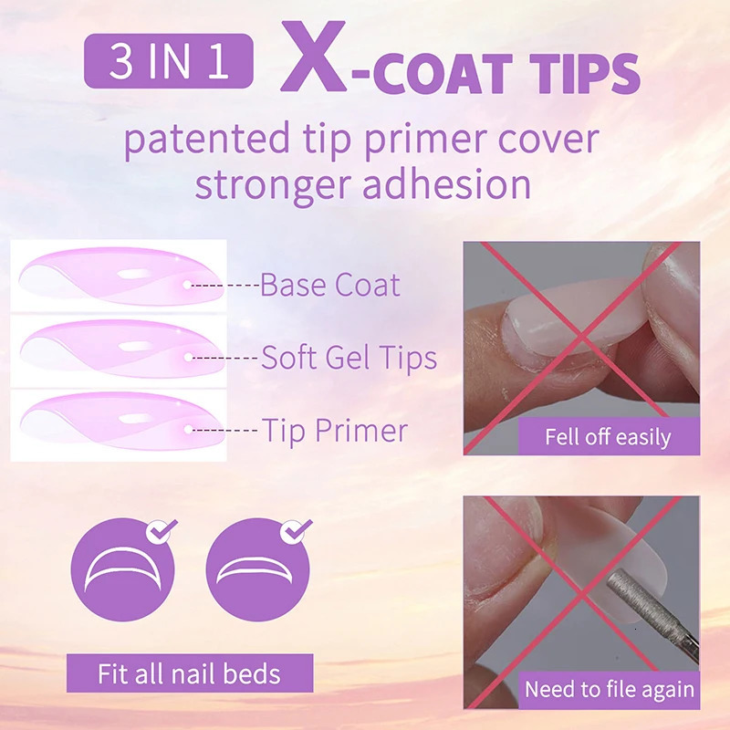 150pcsBoxed French Gel Tips Press On Nails Black Coffee Almond Nails 15 Sizes Pre-applied Fake Nails For Manicure Extension 240620