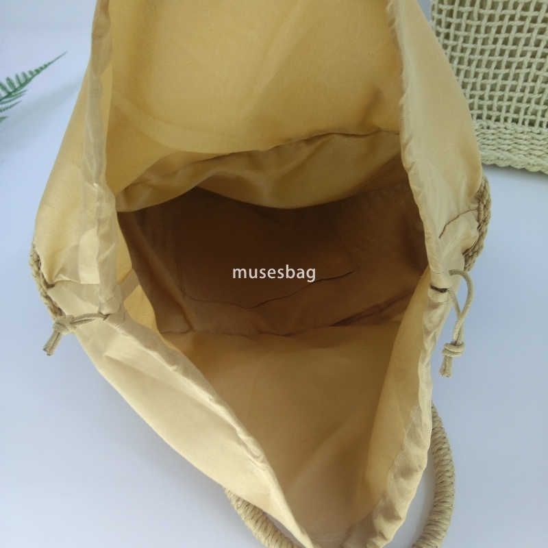 Designer Women's High Quality Retro Practical Handbag Countryside Style Shopping Bag Beach Trend Japanese and Korean Hollowed Large Capacity Wove