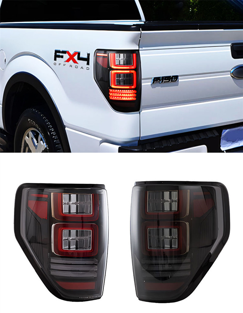 LED Taillight for Ford F-150 Raptor 2008-2013 LED Rear Tail Light Brake Warning Lamp Auto Part Taillight Assembly