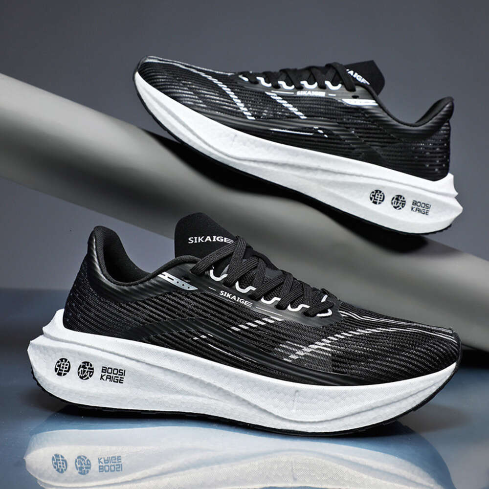 Ddmysports New Igh Quality Carbon Board Shock Absorbing And Breathable Men S Running Marathon Sports Shoes OUTDOOR