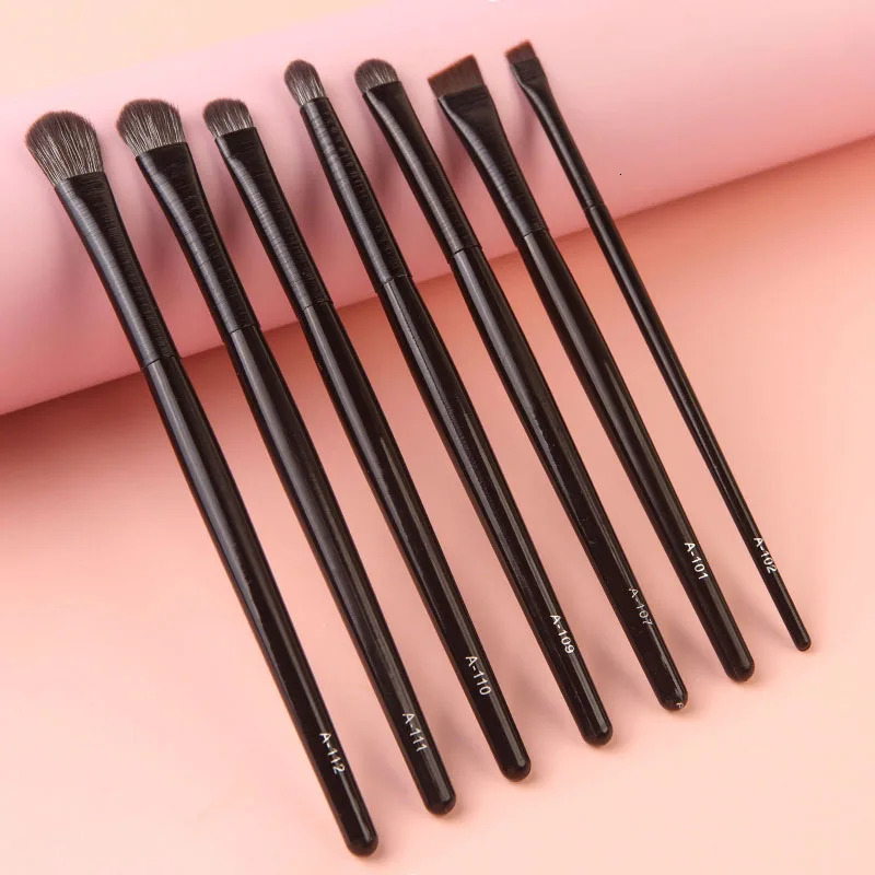 Natural Material Professional Makeup Brush Set Eye Shadow Powder Foundation Blush Contour Shadow Mixed Makeup Beauty Tool 240620