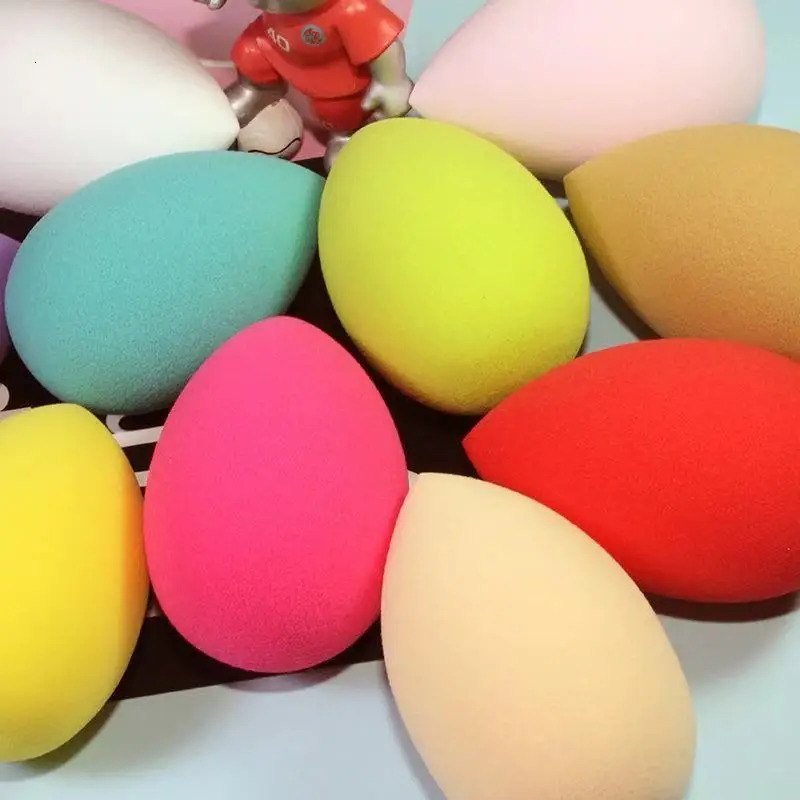 1/4pcs Beauty Egg Makeup Sponge Makeup Puff Set Foundation Sponge Puff Wet and Dry Makeup Tools 240620