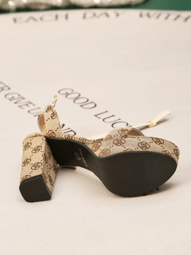Ultra High Heels Floral Sandals hot Designer Summer Shoes | Plus Size 35-42