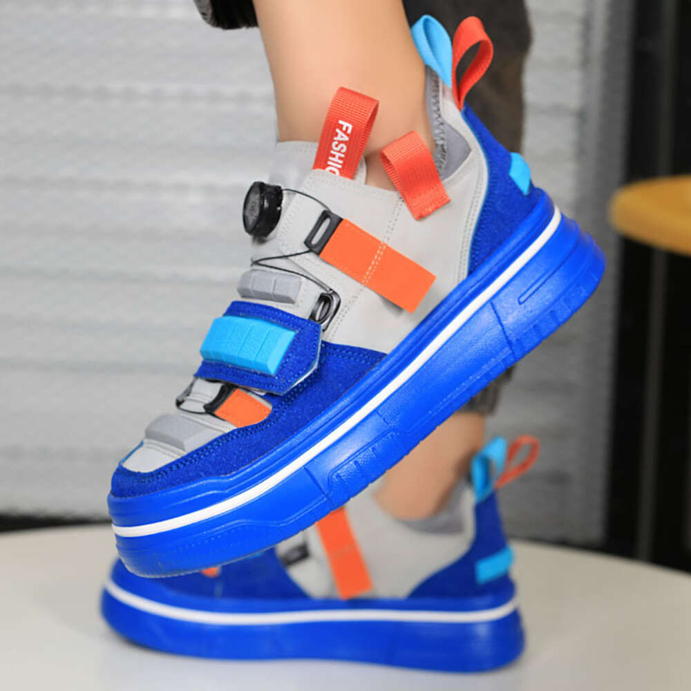 Ddmysports Instagram Strap Trendy Thick Sole Board Casual Versatile Elastic Bands For Men S Fashion Elevated Shoes OUTDOOR