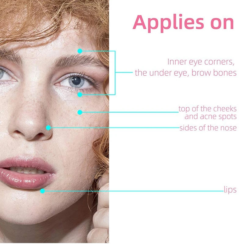 6Pcs Mini Makeup Sponge Powder Puff Beauty Sponge for Makeup Concealer Liquid Foundation Face Cosmetic Puff Make Up Sponge 240620