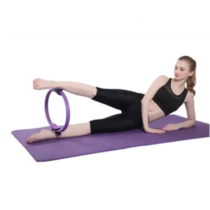 Yoga Pilates Circle Beginners Thin Legs Training Open Back Body Building Fitness Equipment Indoor Yoga Supplies Muscle Recovery 240621