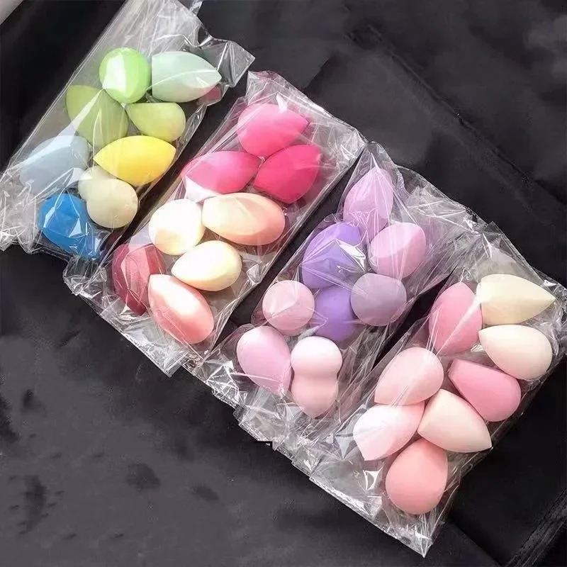 5/10PCS Super Soft Cosmetic Puff Beauty Puff Set Water Drop Makeup BlenderDo Not Eat Powder Makeup Sponge Makeup Puffs 240620