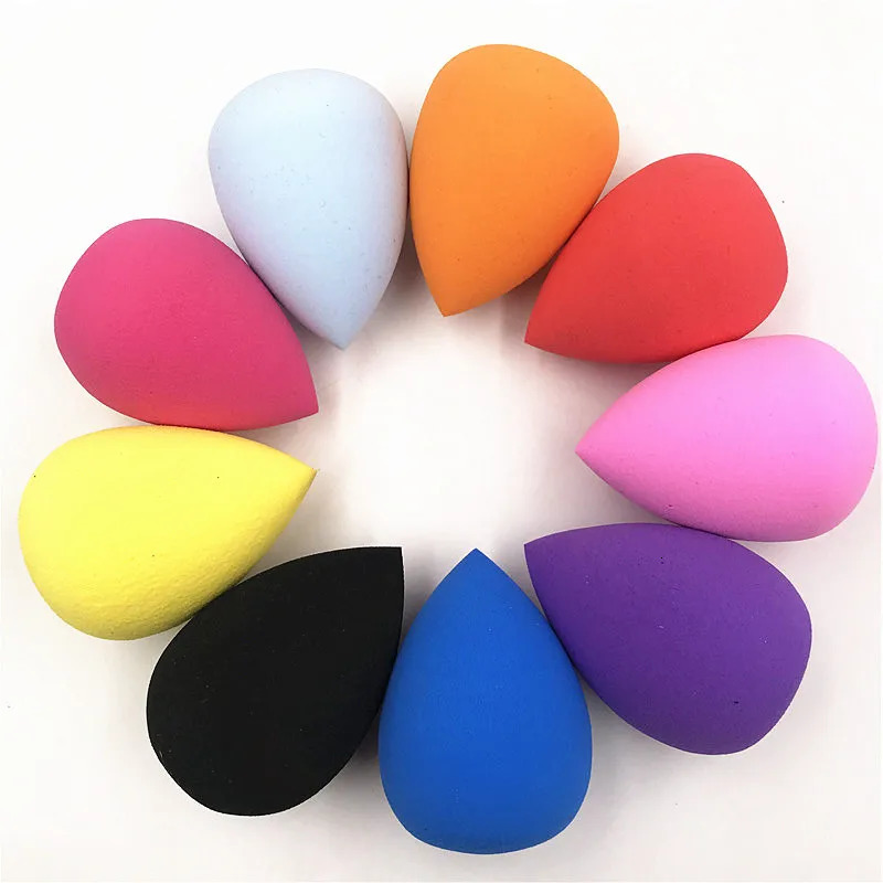 1pcs Cosmetic Puff Soft Smooth Womens Makeup Foundation Sponge Beauty to Make Up Tools Accessories Water-drop Shape 240620