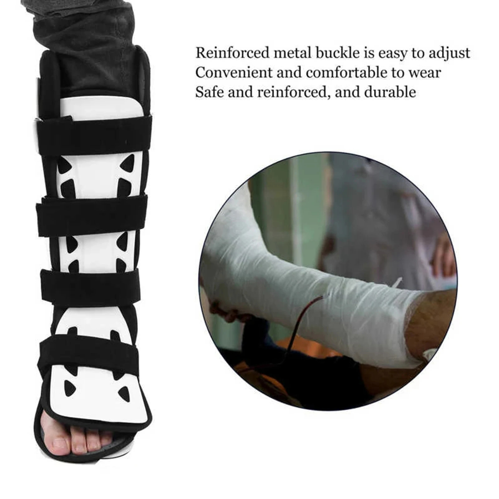 Ankle Support Foot Support Brace Durable Adjustable Ankle Joint Fixed Brace Splint Ankle Brace Achilles Tendon Training