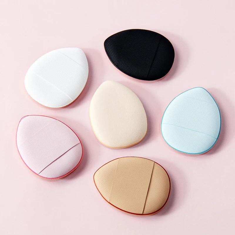 5/10Pcs Mini Finger Puff Foundation Small Air Cushion Powder Sponge Face Concealer BB Cream Cosmetic Applicator Makeup Tools 240620