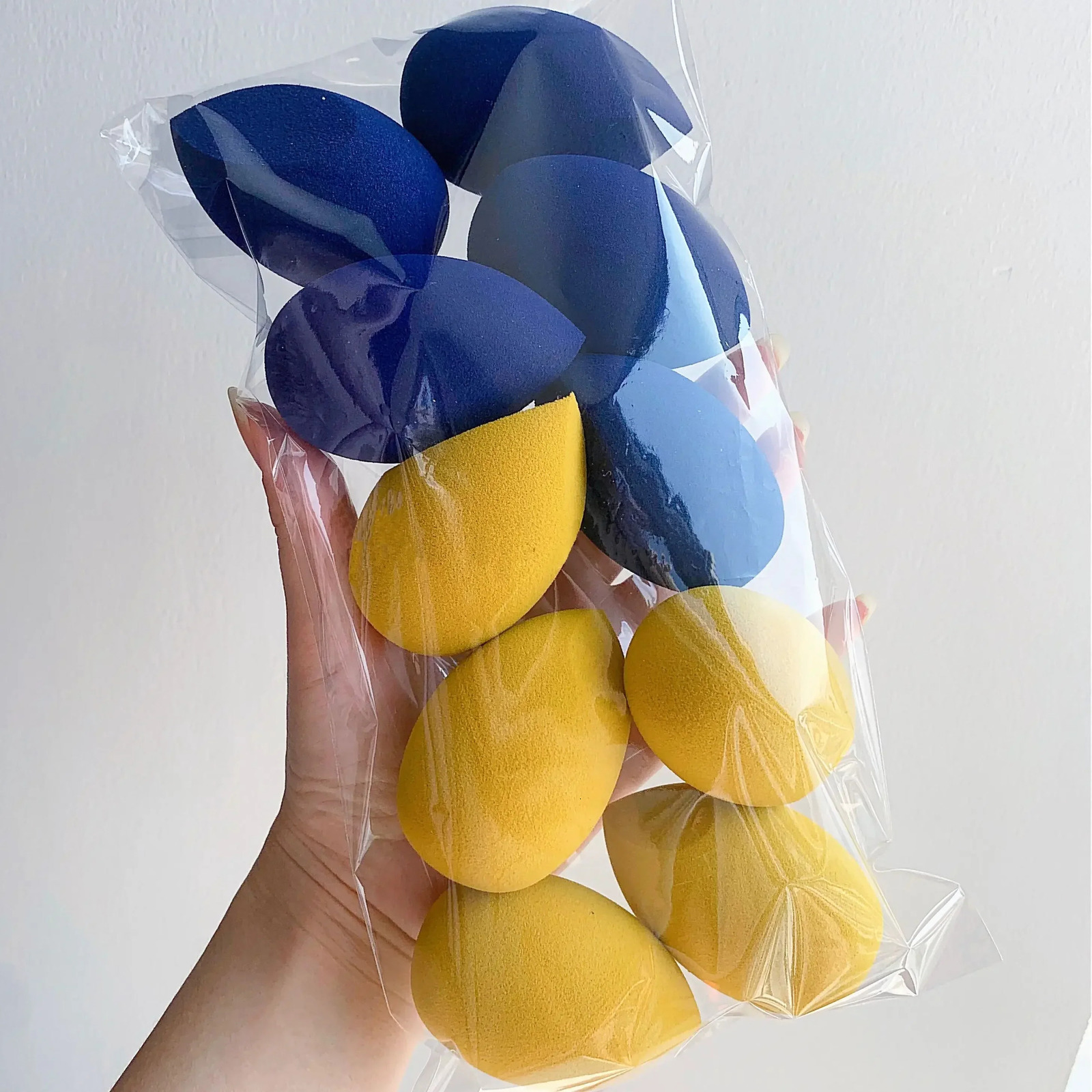 10 PCS Cosmetic Puff Set Makeup Sponges Foundation Women Powder Puff Makeup tools Korean Make up Blender 240620