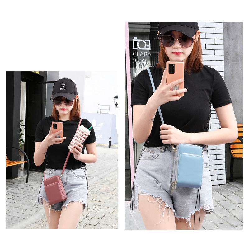 Women's Handbag Large Capacity PU Leather Shoulder Bags Wallets Card Holders Cell Phone Purse Female Messenger Bag