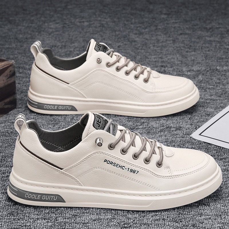 Men's Casual Shoes New Breathable White Shoes Male Trendy Versatile Cloth Shoes Board Shoes Fashion Shoes White Free shipping