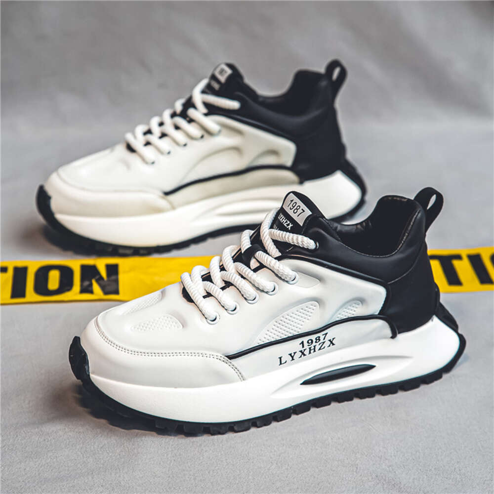 Ddmyoutdoor New Forrest Gump Men S Shoes Tiktok In Winter Class Sports Thick Soles High Profile Shoes For Men