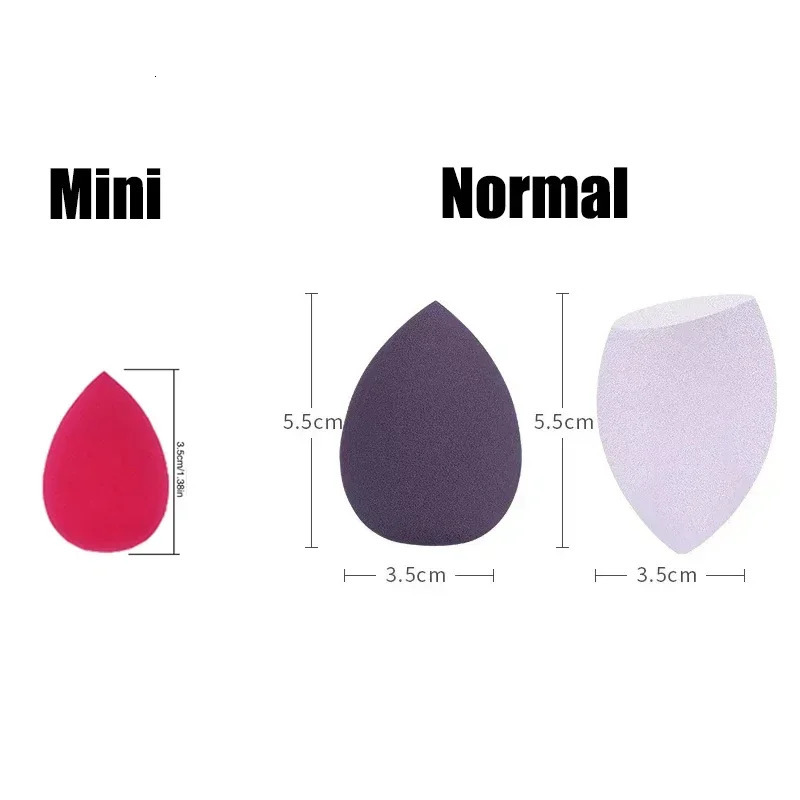 Makeup Powder Puff Foundation Powder Sponge Beauty Tools Bevel Cut Makeup Sponge Makeup Accessories Both Wet and Dry 240620