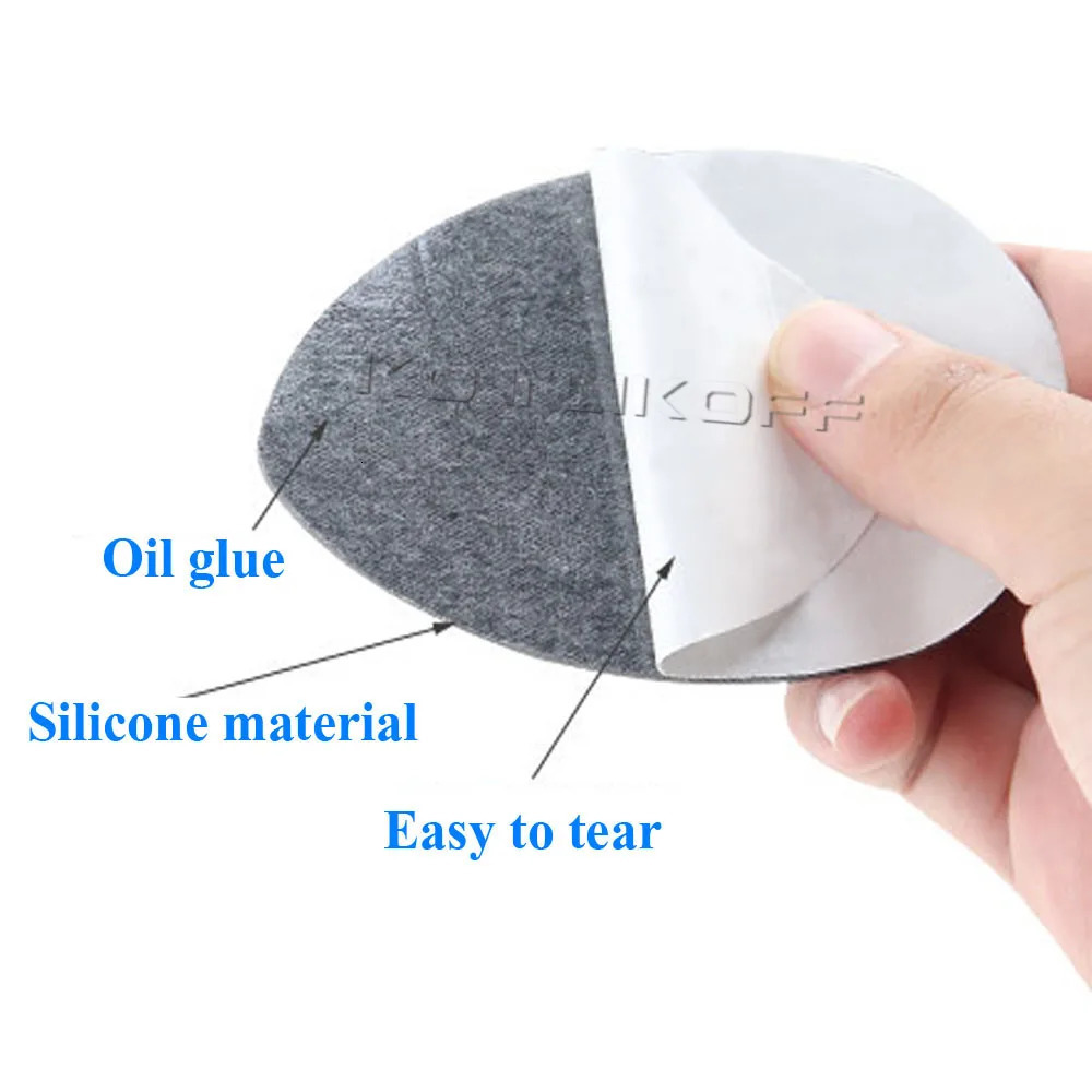 KOTLIKOFF Shoe Sole Sticker Anti Slip High Heel Adhesive Half Outsoles Sticker Forefoot Self Adhesive Grip Outsole Protector Pad 240620