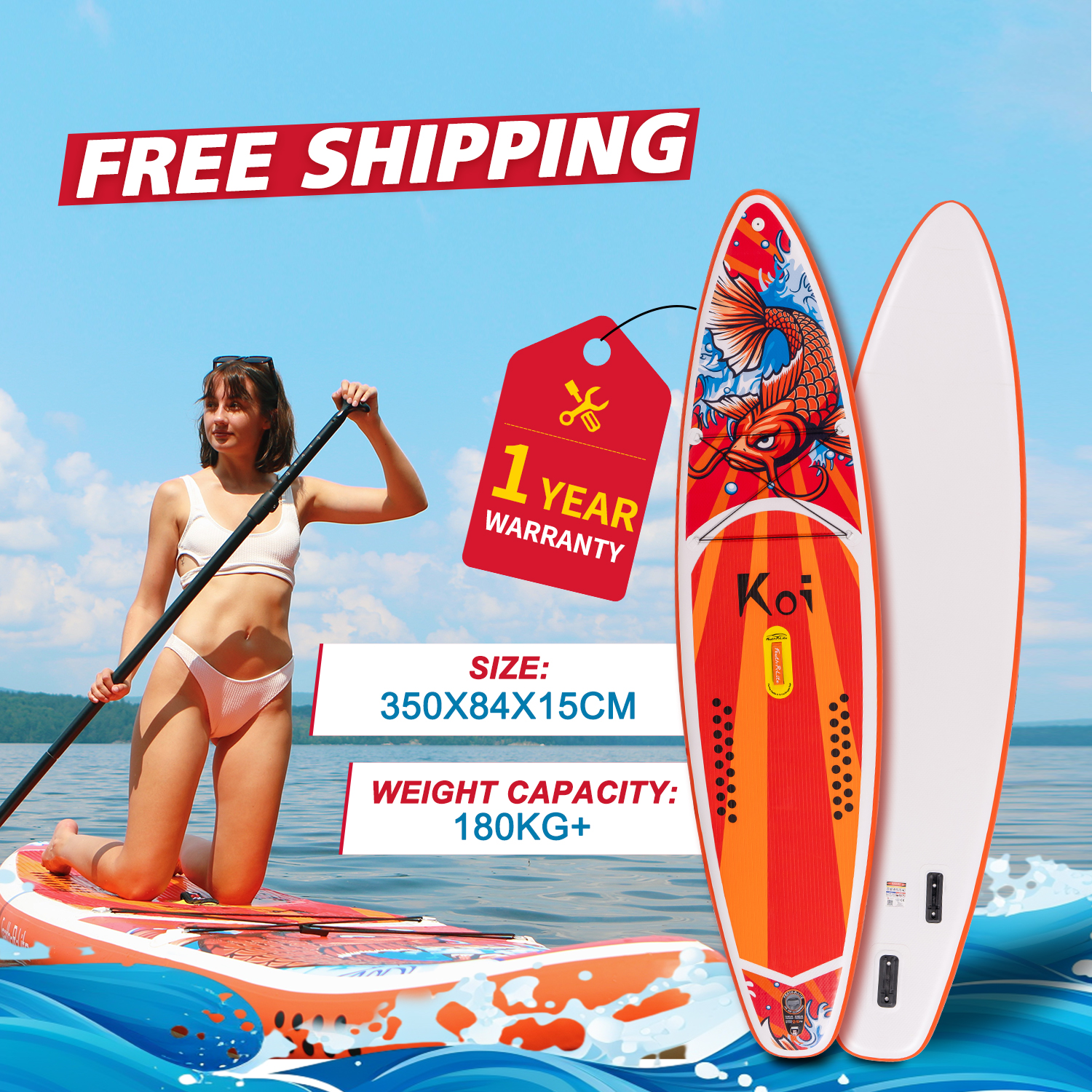 FEATH-R-LITE Surfboard Free Shipping inflatable stand up paddle board sup supboard paddleboard padel water sport ISUP with Pump Backpack Waterproof Ba
