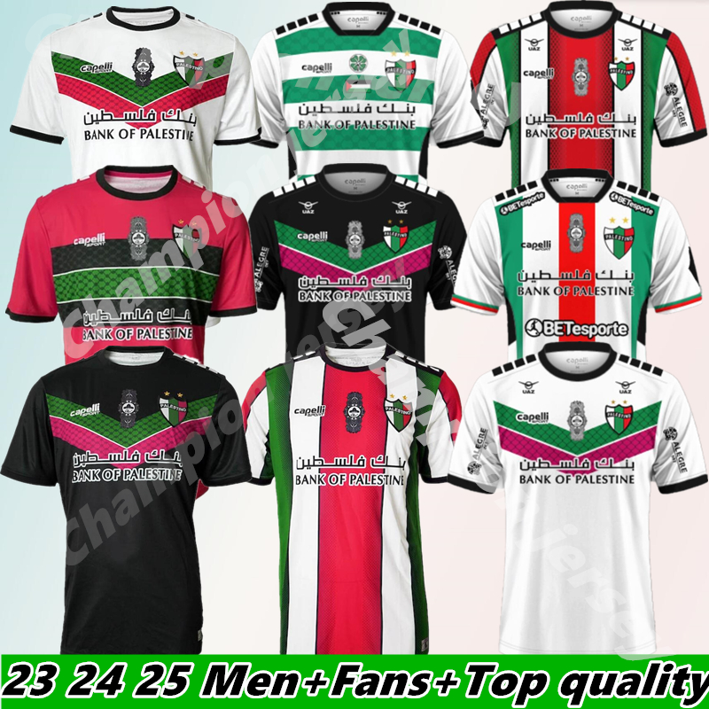 23 24 25 Men Palestine soccer Jerseys home away shirt adult Palestino Football Shirt 2024 2025 Fans Player version Palestinian Sports uniform