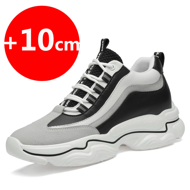 2024 Men Elevator Shoes Heightening Shoes Height Increased 10cm Shoes Insoles 8CM Man Sport Height Increasing Shoes Men