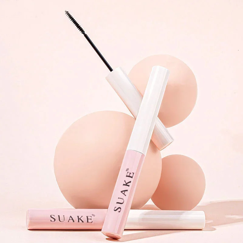 Ultra-fine Mascara Curl Thick Lengthening Eyelash Mascara Waterproof Non-smudge Brown Natural Curling Fine Brush Mascara Makeup 240709