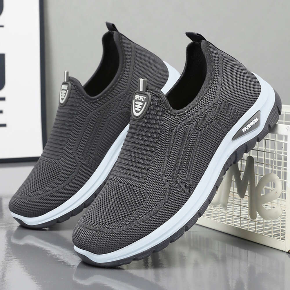Ddmysports Shoes Summer New Mesh Breathable Single Middle Aged And Elderly Couples Walking For Men S Shoes OUTDOOR