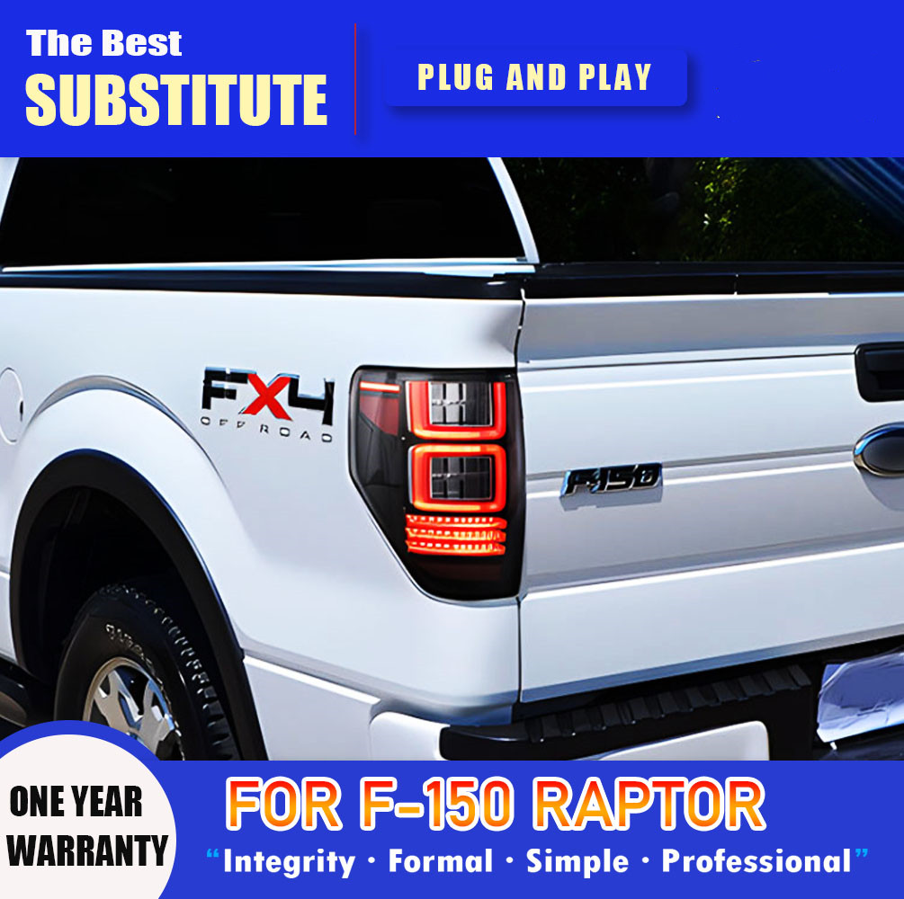 LED Taillight for Ford F-150 Raptor 2008-2013 LED Rear Tail Light Brake Warning Lamp Auto Part Taillight Assembly