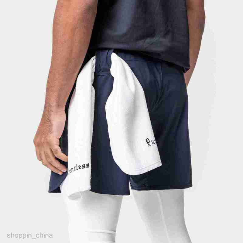 Men's Shorts New Men's Summer Trendy Leisure Sports Fitness Basketball Single layer Shorts with Zipper Pockets