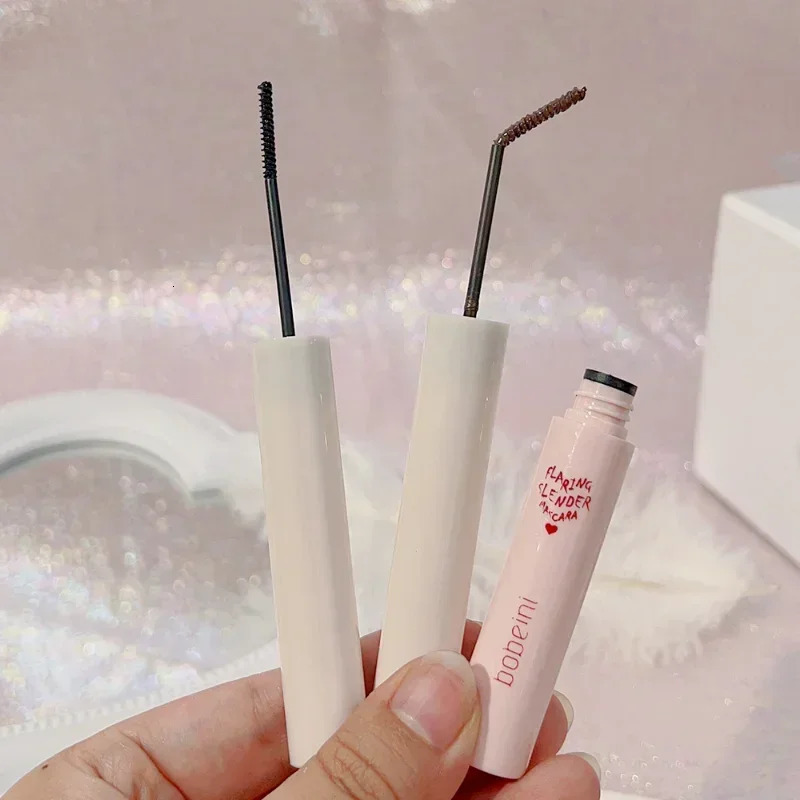 Waterproof Black Brown Mascara Lasting Matte Quick Dry Ultra-fine Brush Lengthening Eyelash Mascara Lash Extension Makeup Tool 240620