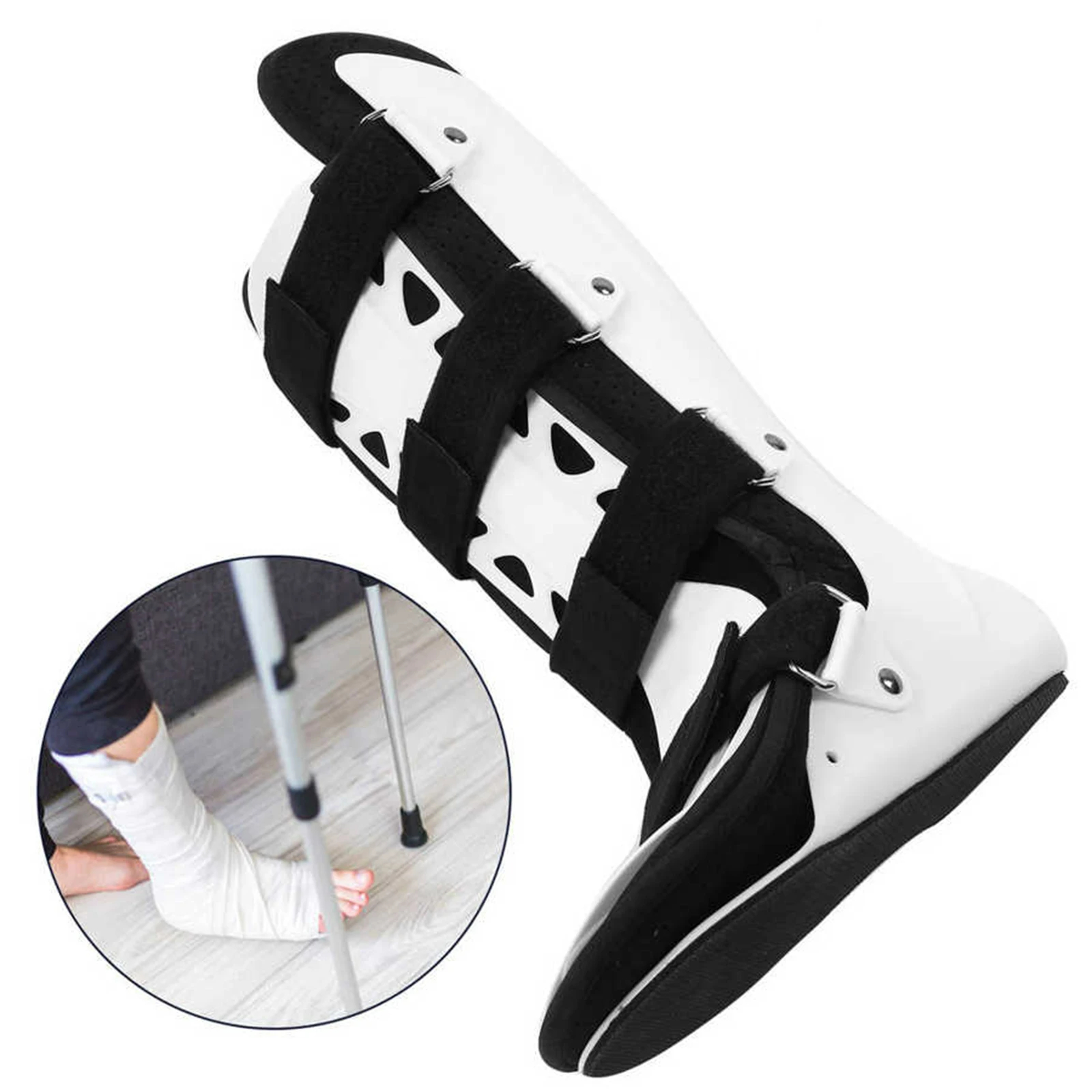 Ankle Support Foot Support Brace Durable Adjustable Ankle Joint Fixed Brace Splint Ankle Brace Achilles Tendon Training