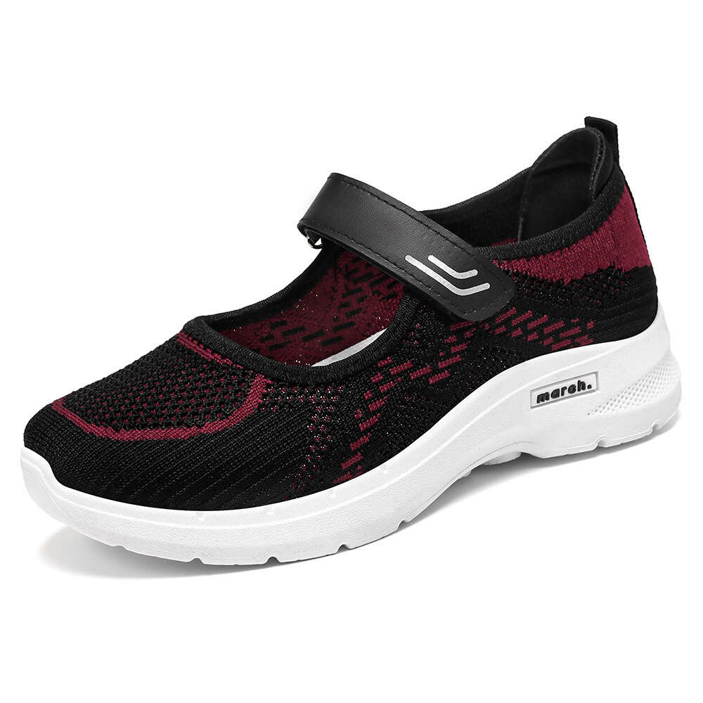 Ddmyoutdoor Shoes Women New Summer Styles For Middle Aged And Elderly Mothers Soft Soled Lightweight Walking Shoes Casual Breathable Single Shoes