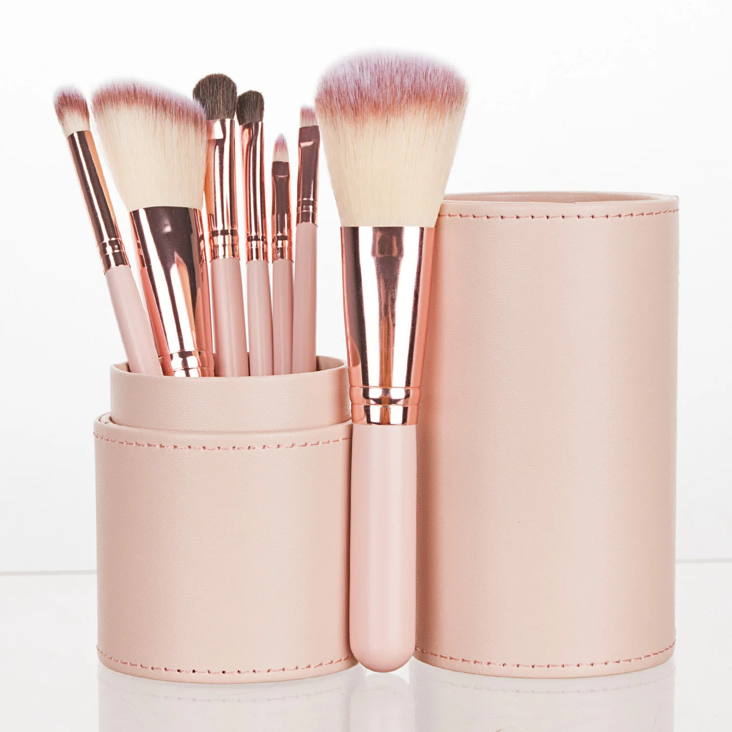 High-End Professional Makeup Brushes Set with Bucket Blush Powder Eyeshadow Eyebrow Foundation Beauty Makeup Tool Brochas 240620