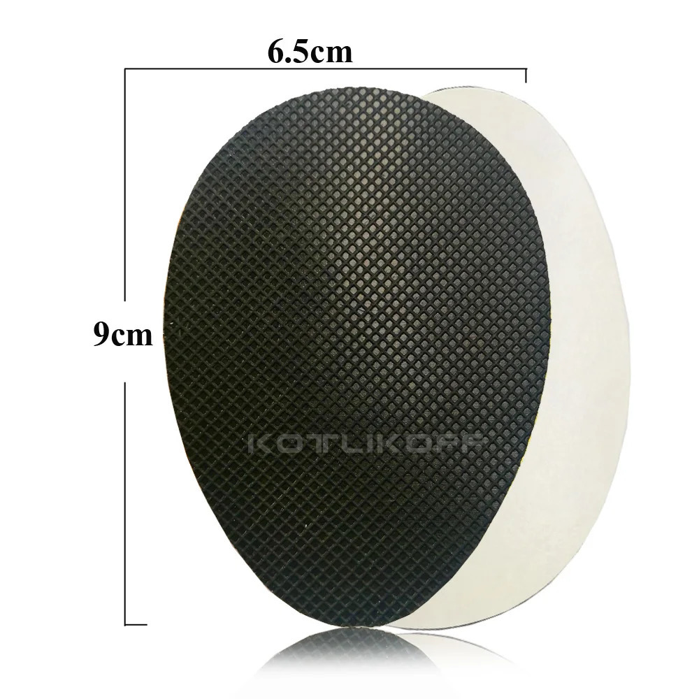 KOTLIKOFF Shoe Sole Sticker Anti Slip High Heel Adhesive Half Outsoles Sticker Forefoot Self Adhesive Grip Outsole Protector Pad 240620