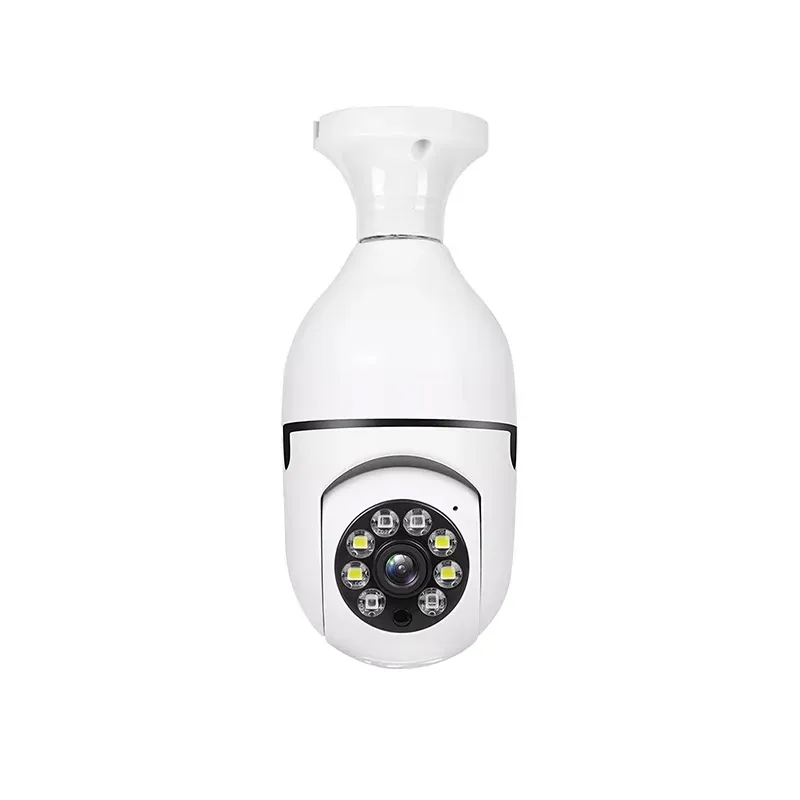 By Sea Shipping A6 E27 Bulb Surveillance Camera 1080P Night Vision Motion Detection Outdoor Indoor Network Security Monitor Cameras