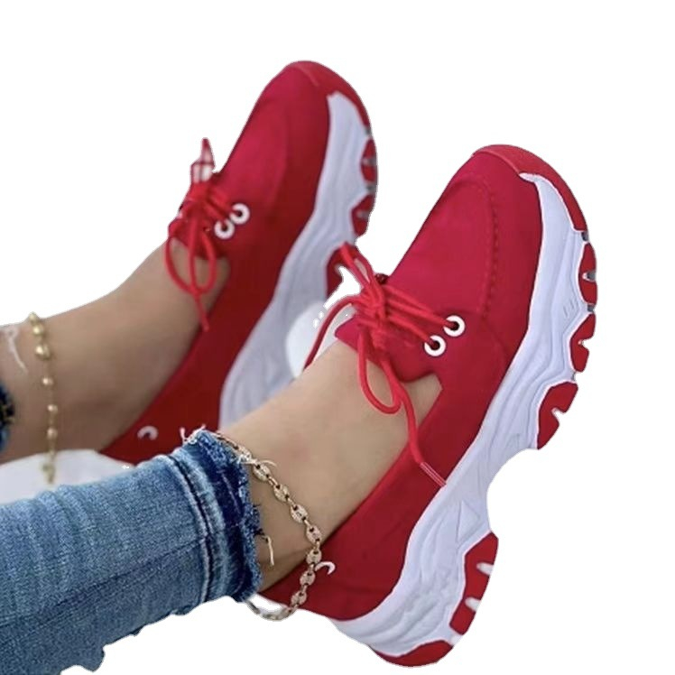 Women's Sandals Sneaker Spring Platform Buckle Brock Large Size Shoes White Trainers Zapatillas Mujer Plataforma