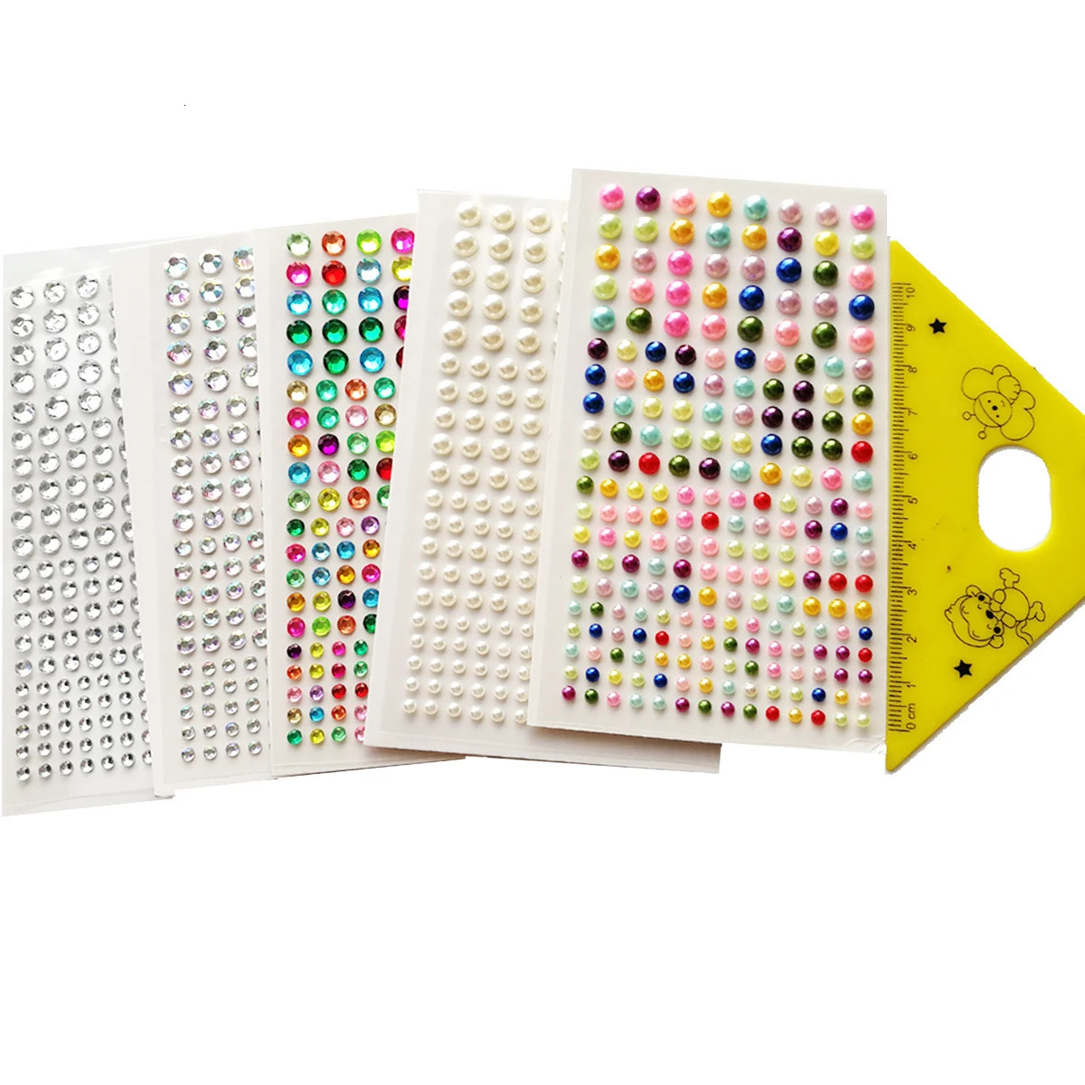 Glitter Face Rhinestone Sticker Self Adhesive Body Eye Shadow Diamonds Bling Party Festival Decoration Jewels Stickers 240620