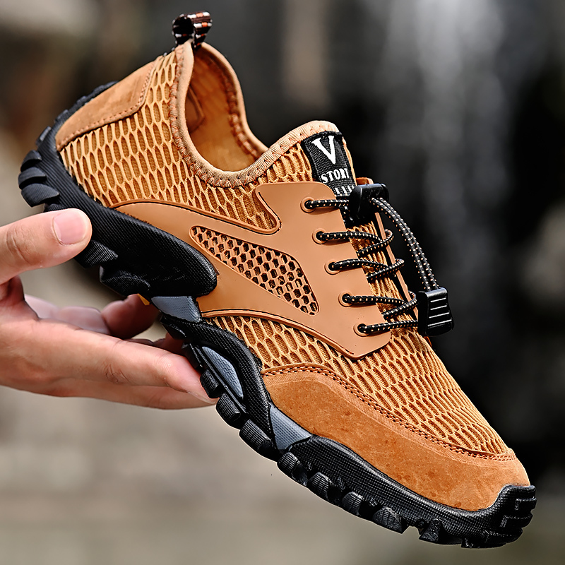 Taihao 9555 Large Mountaineering Outdoor Mesh Creek Tracing Shoes 38-46